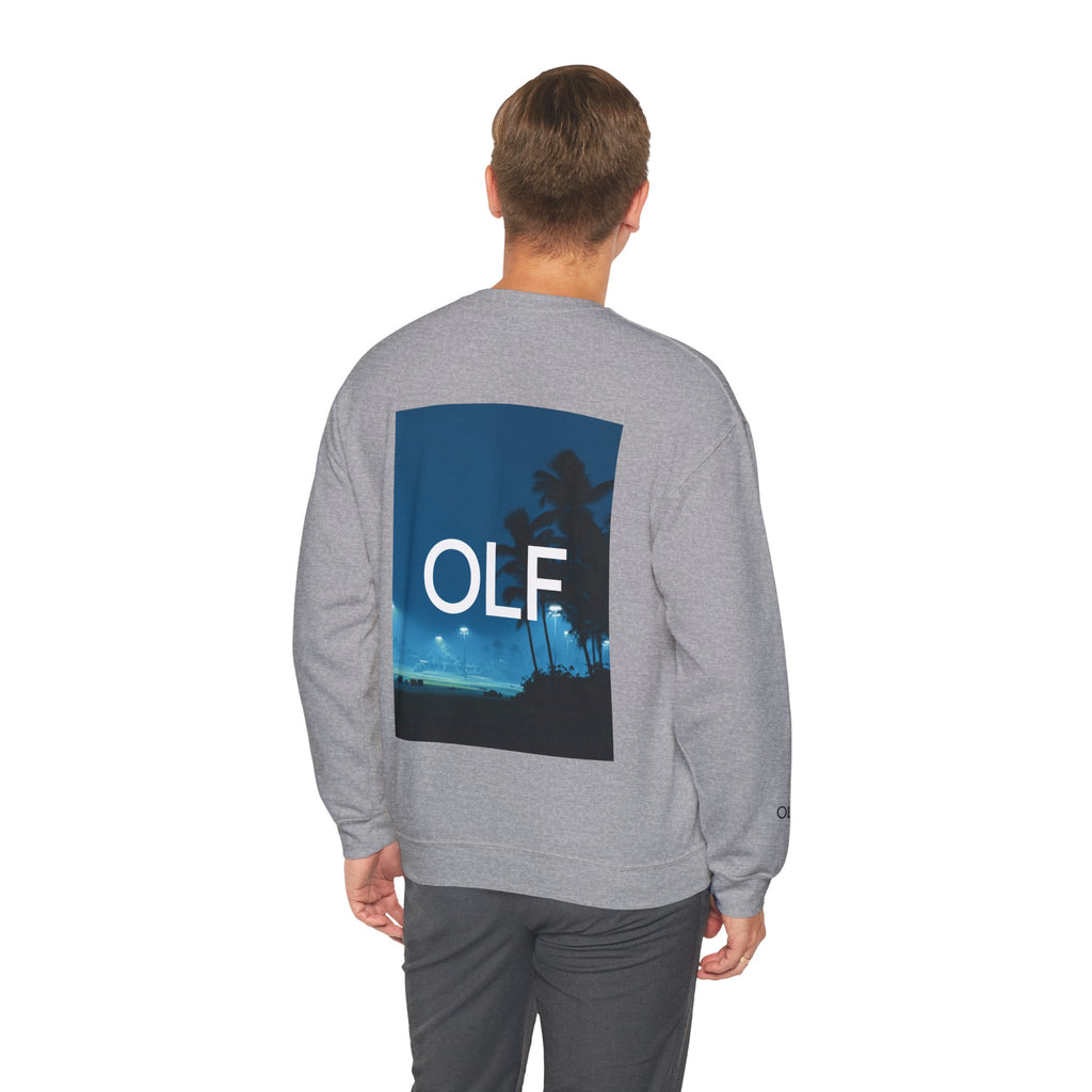 OLF Night Range Graphic Crewneck Sweatshirt