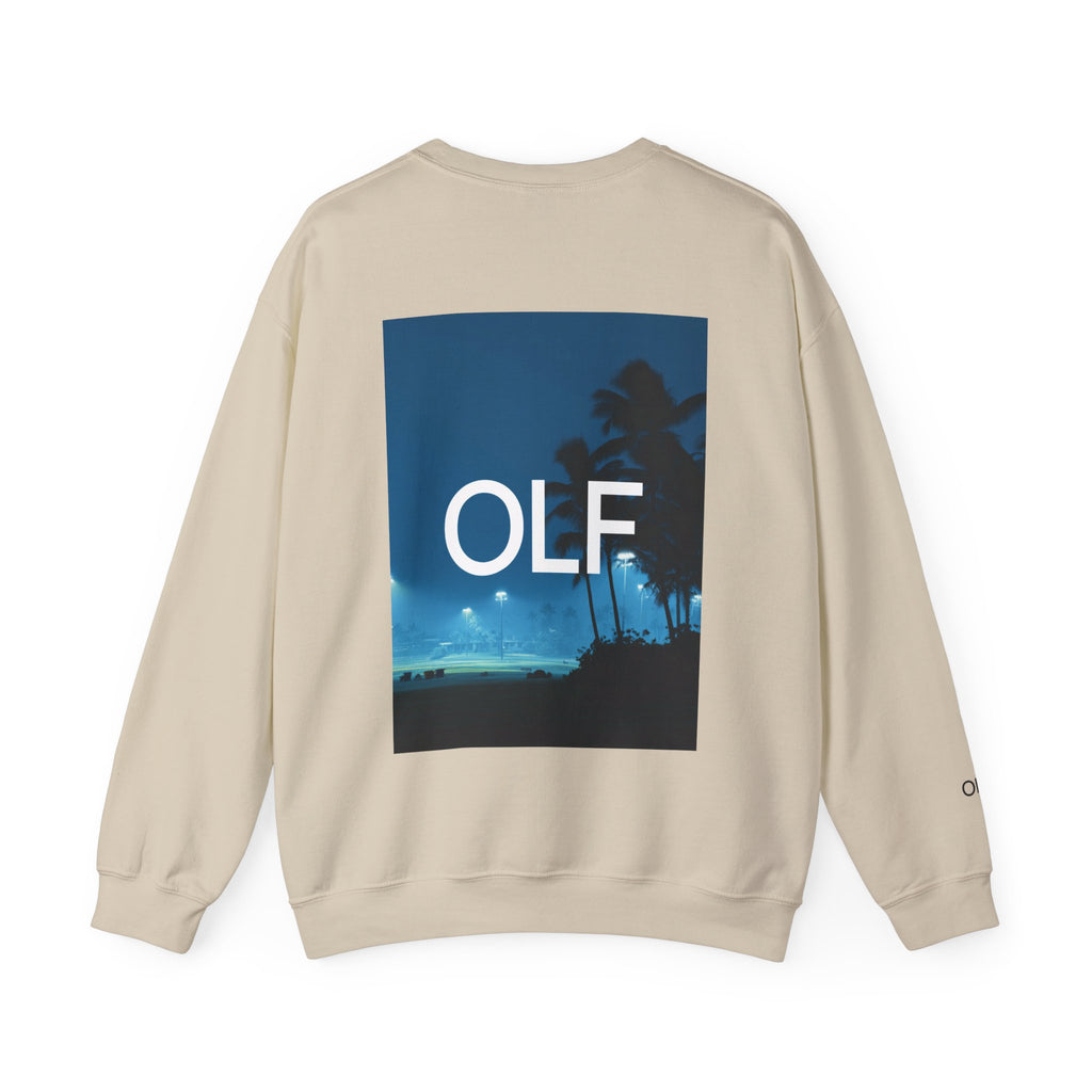 OLF Night Range Graphic Crewneck Sweatshirt