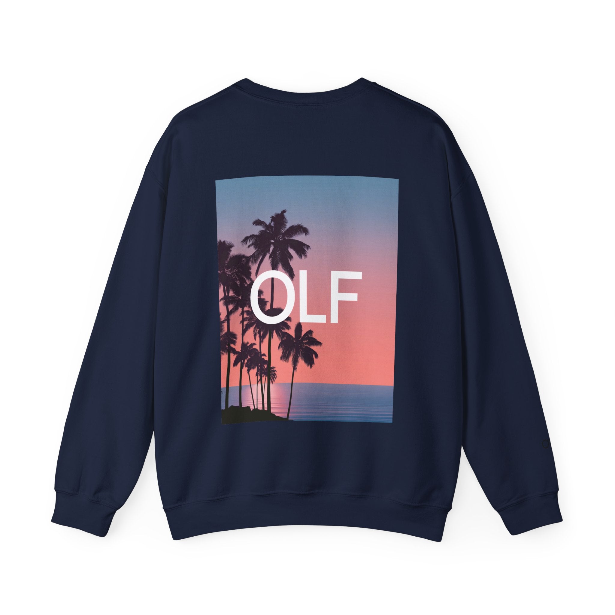 OLF Pink Sunset Crewneck Sweatshirt