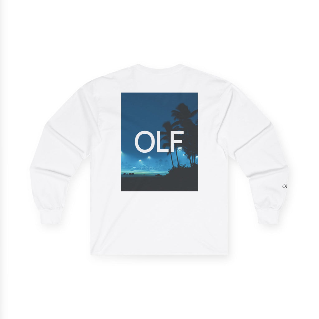 OLF Driving Range Night Graphic Long Sleeve T-Shirt