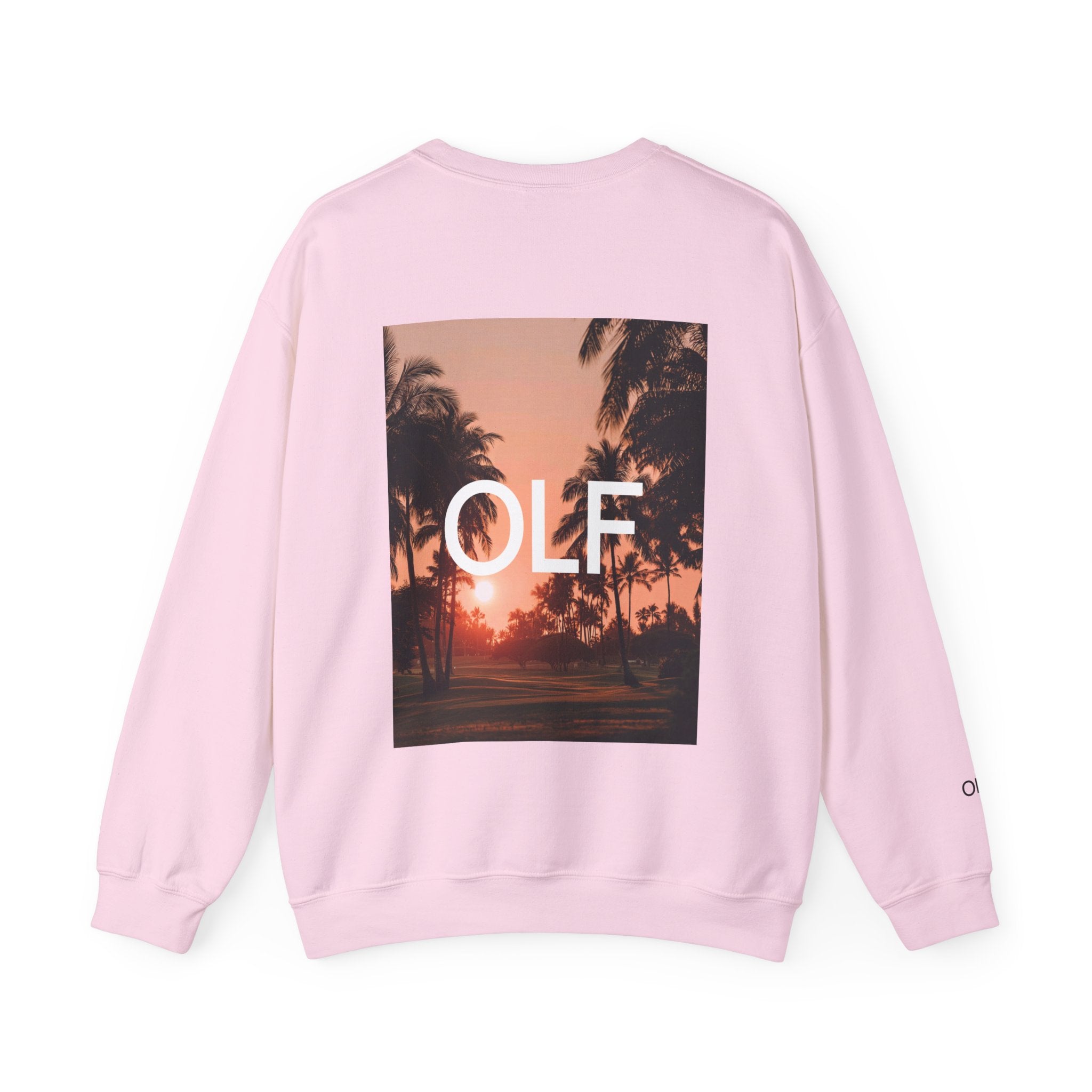 OLF Course Sunset Graphic Crewneck Sweatshirt