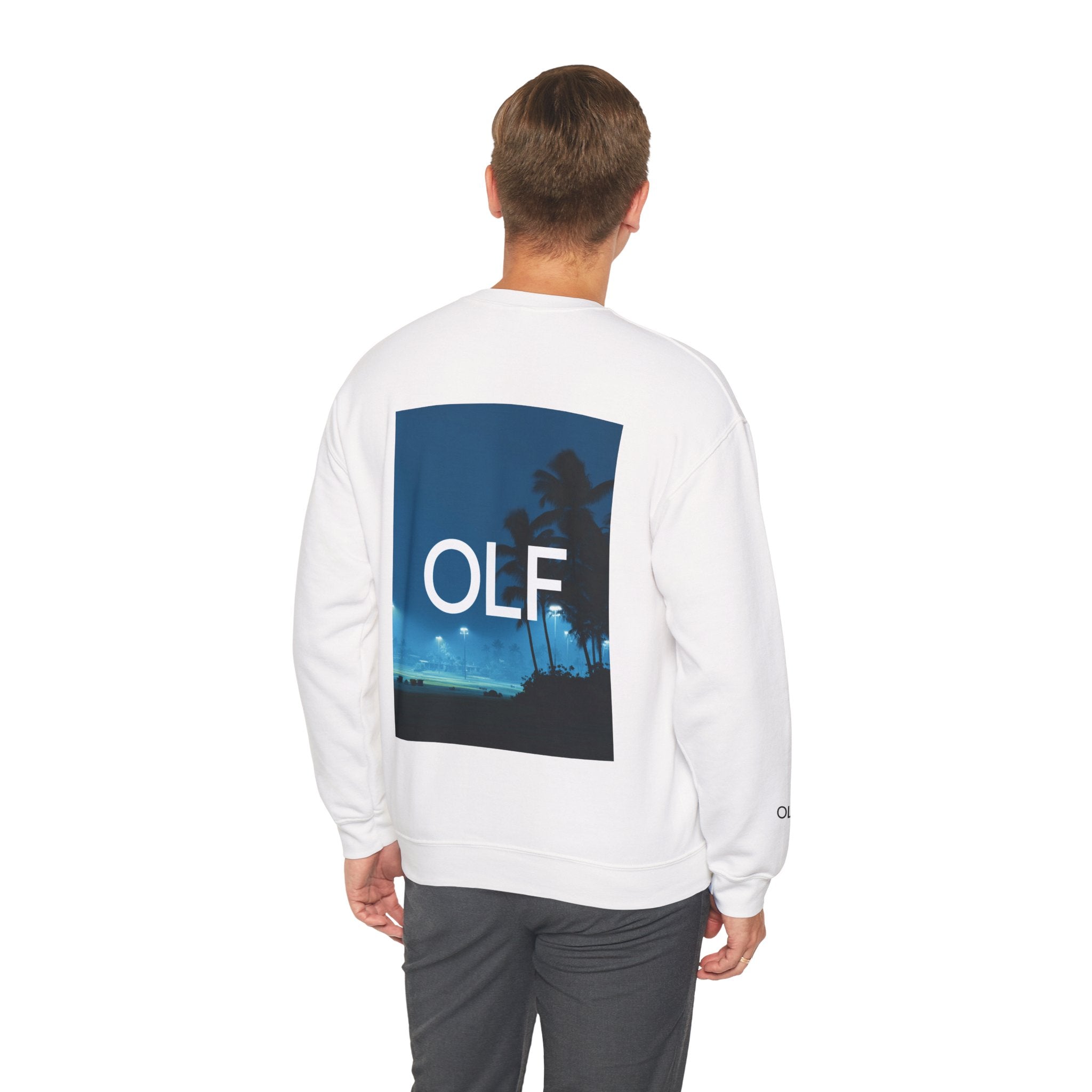 OLF Night Range Graphic Crewneck Sweatshirt