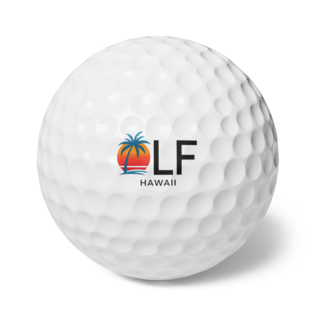 OLF Hawaii Sunset Golf Balls, 6pcs