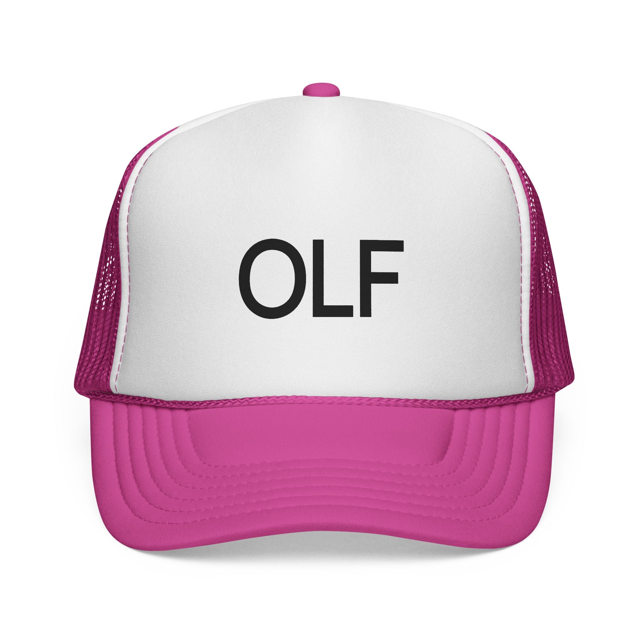 OLF Large Classic Logo Trucker Mesh Hat