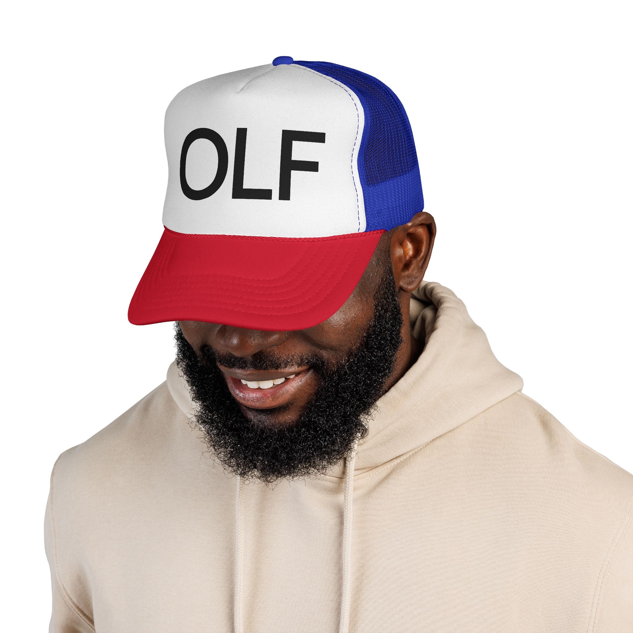 OLF XLarge Classic Logo Trucker Mesh Hat