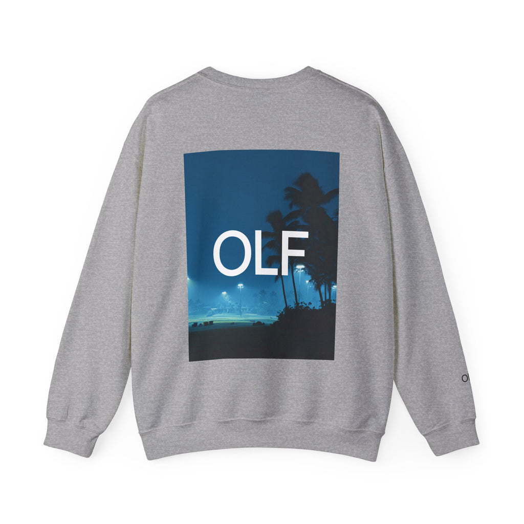 OLF Night Range Graphic Crewneck Sweatshirt