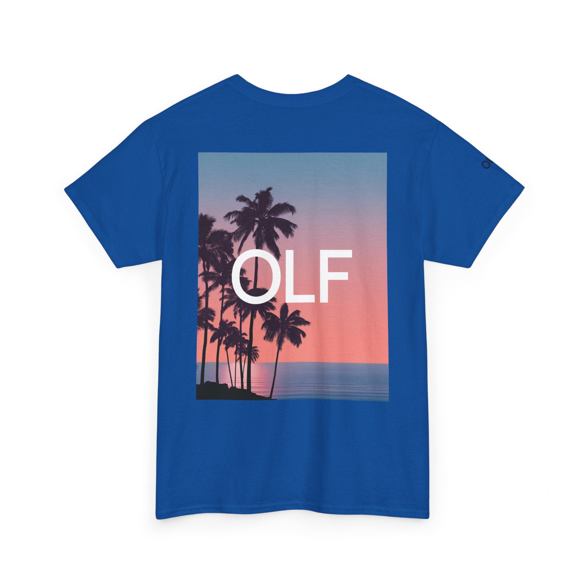 OLF Pink Sunset Graphic Short Sleeve T-shirt