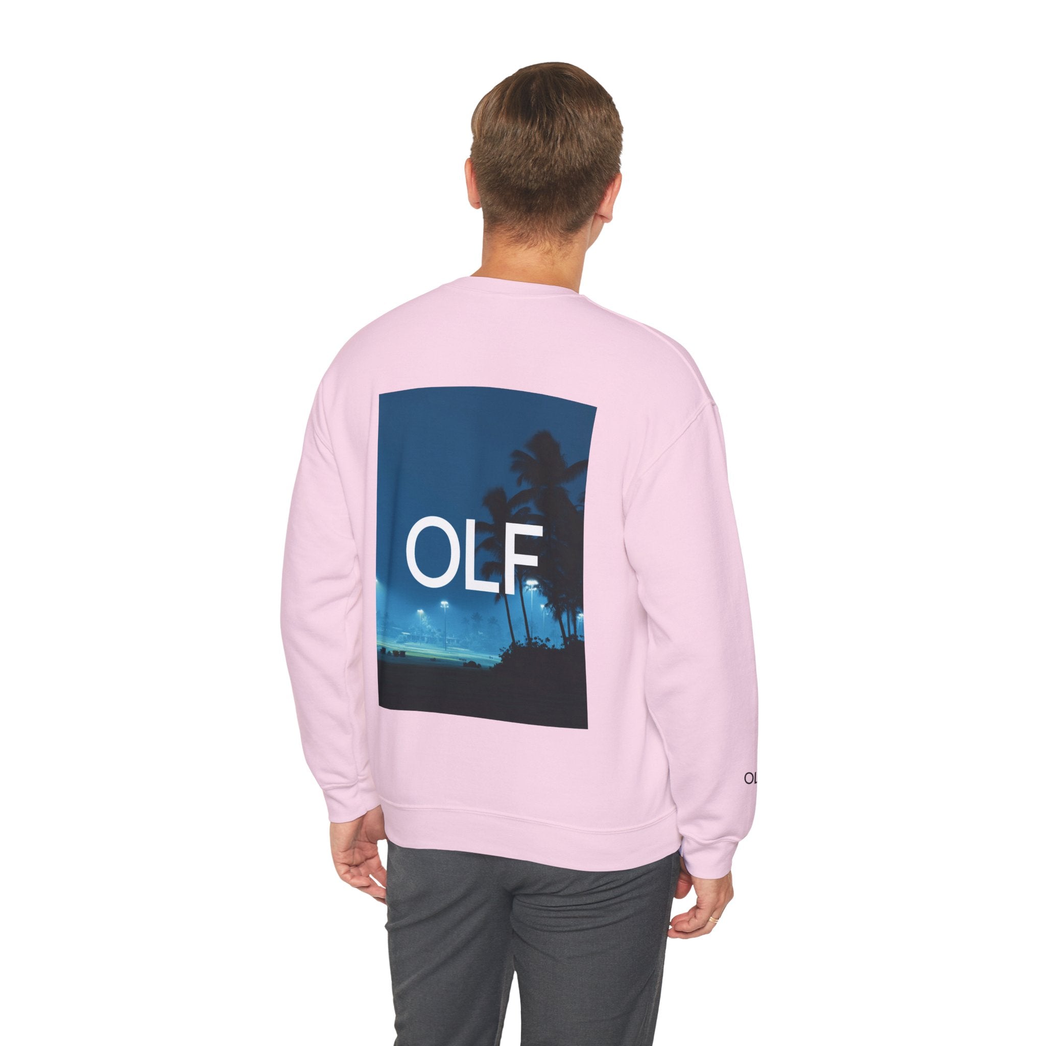 OLF Night Range Graphic Crewneck Sweatshirt