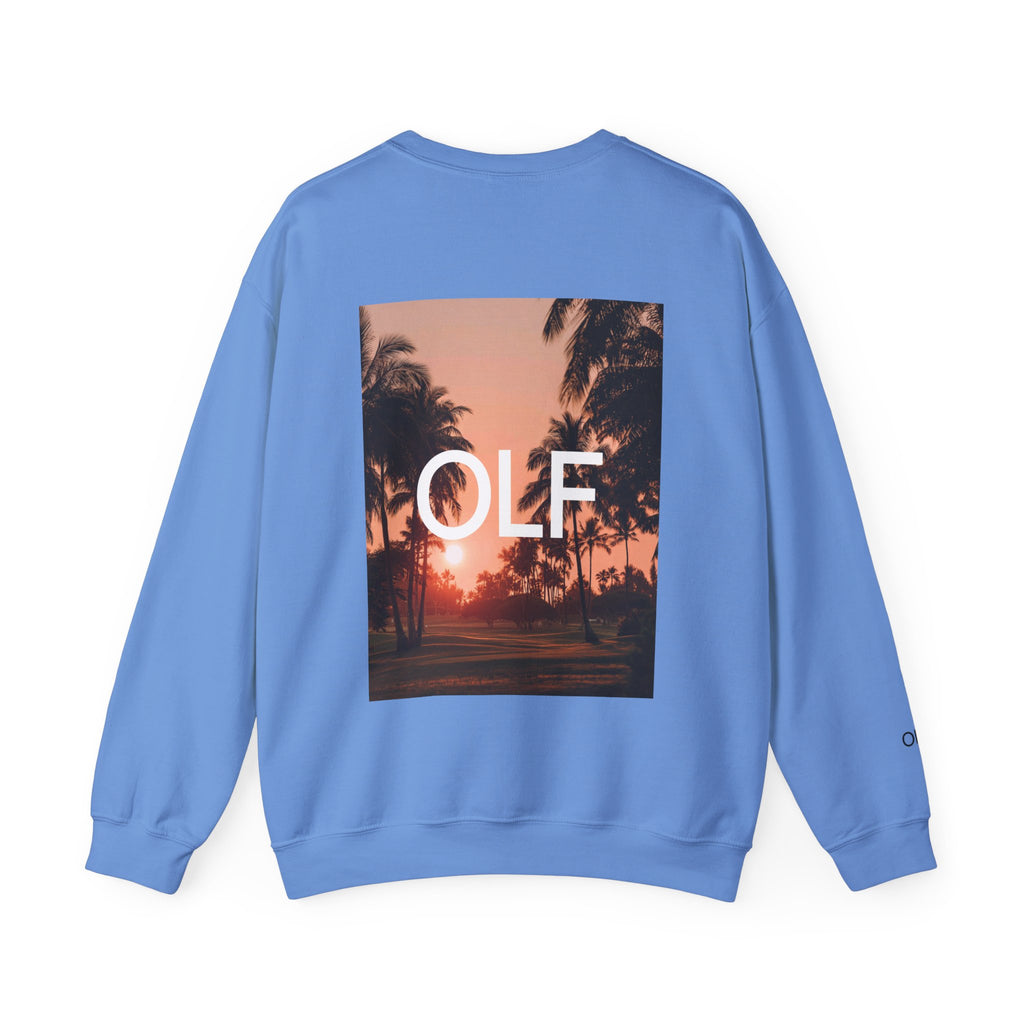 OLF Course Sunset Graphic Crewneck Sweatshirt