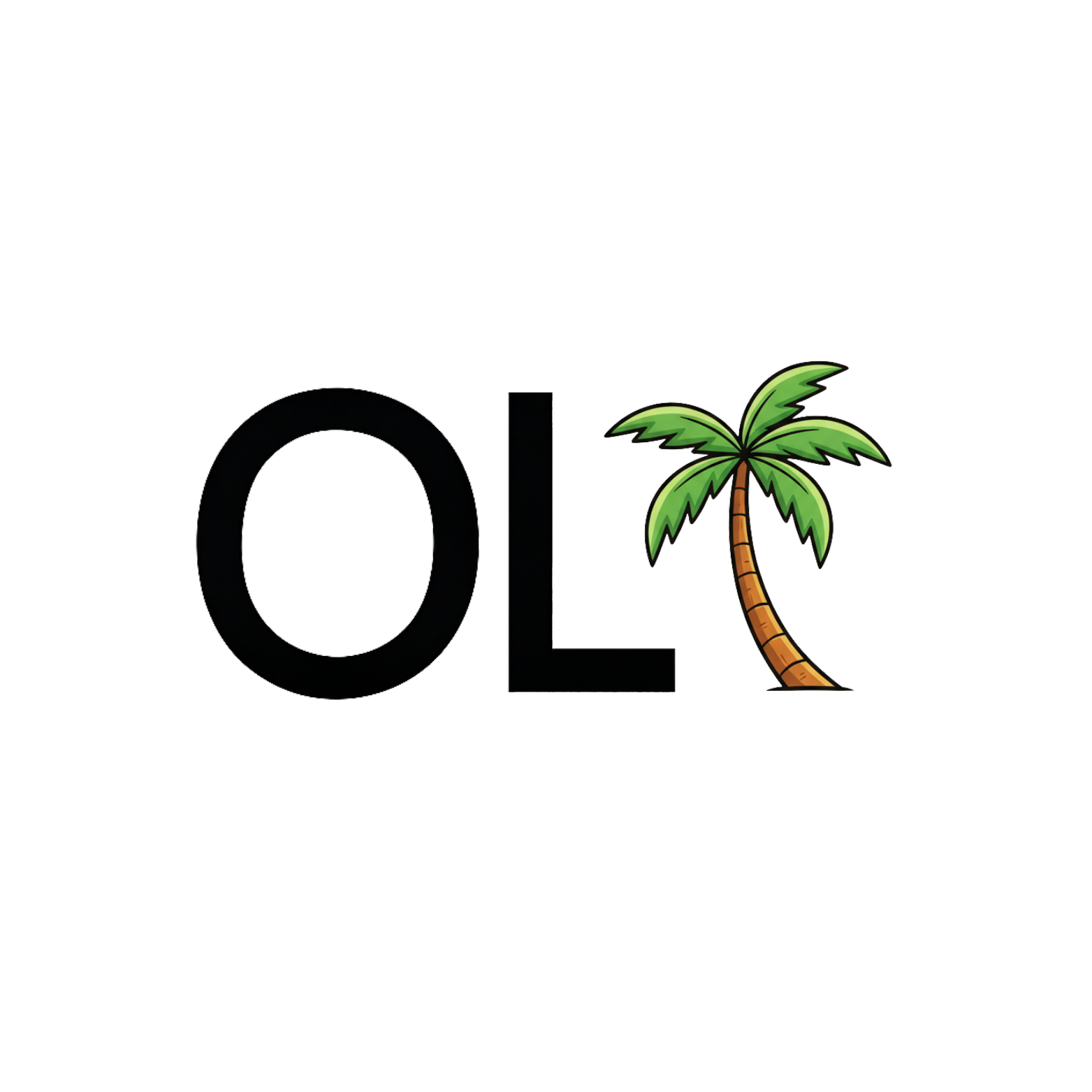 OLF Golf Studio Palm Tree Logo Adidas Hoodie