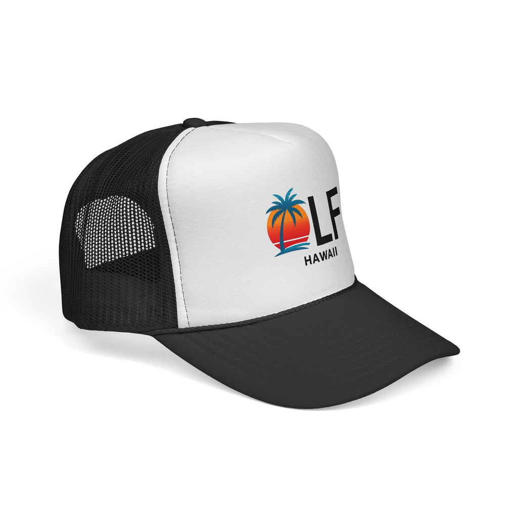 OLF Large Hawaii Sunset Trucker Mesh Hat