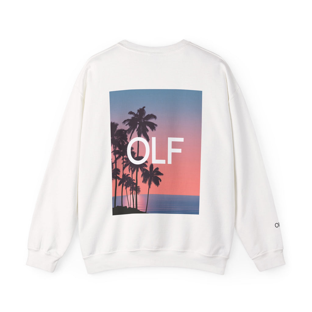 OLF Pink Sunset Crewneck Sweatshirt