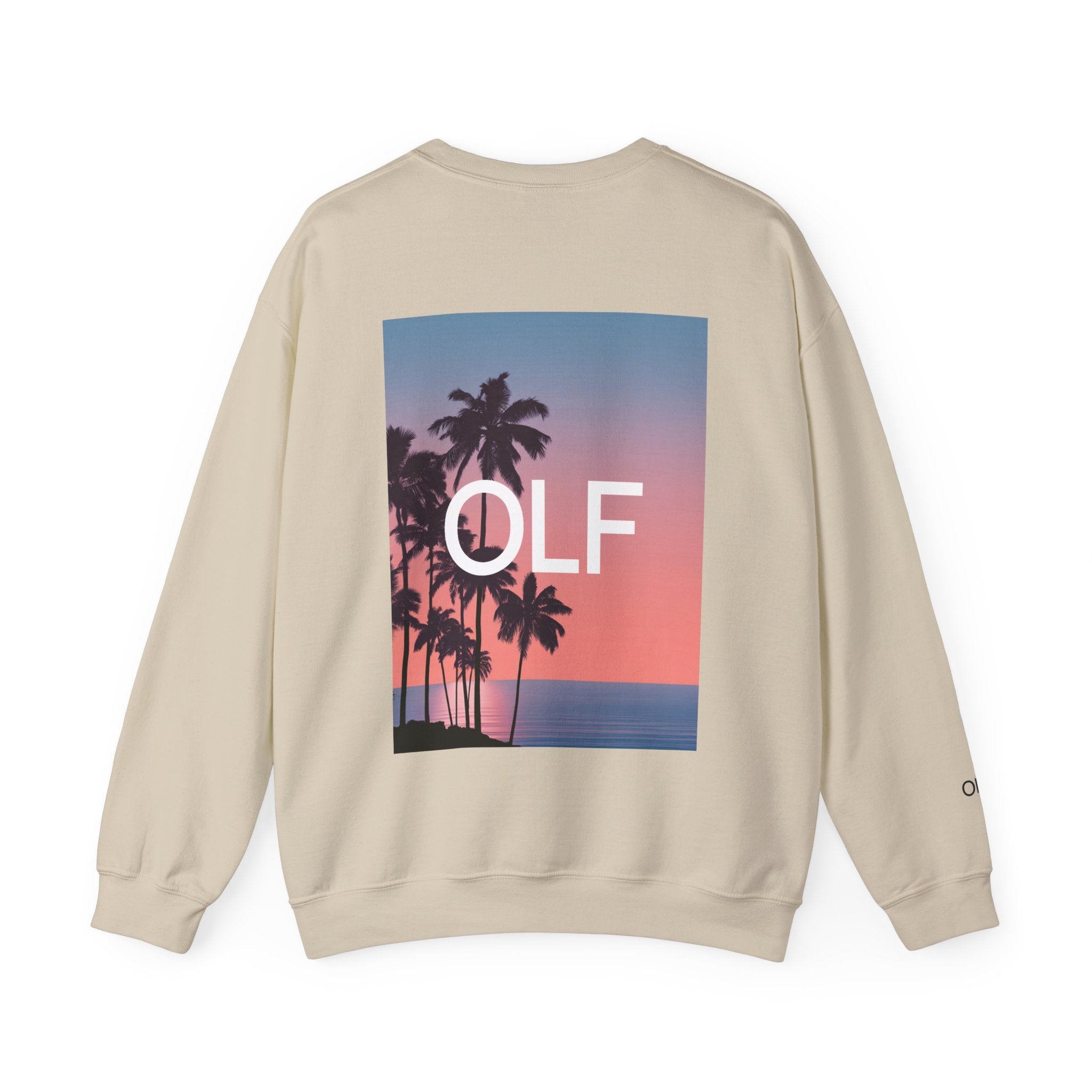 OLF Pink Sunset Crewneck Sweatshirt