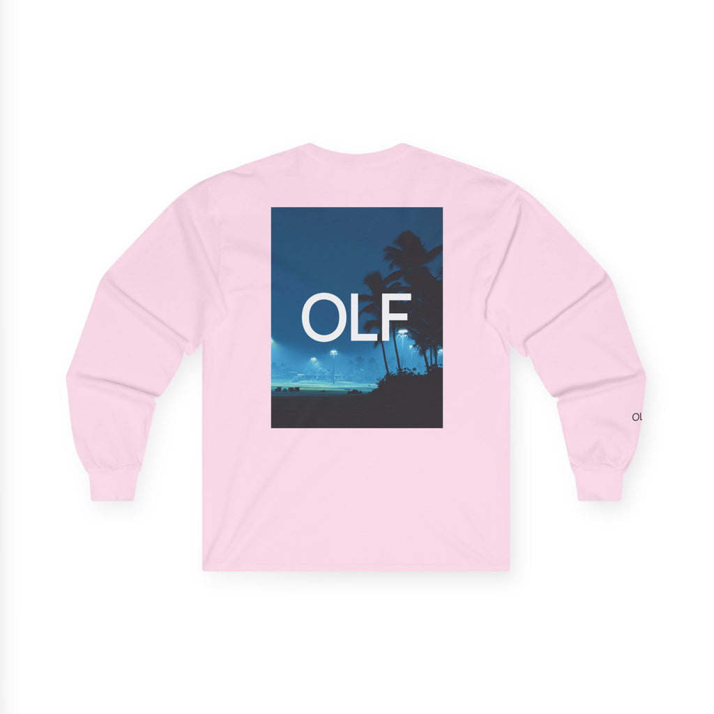 OLF Driving Range Night Graphic Long Sleeve T-Shirt