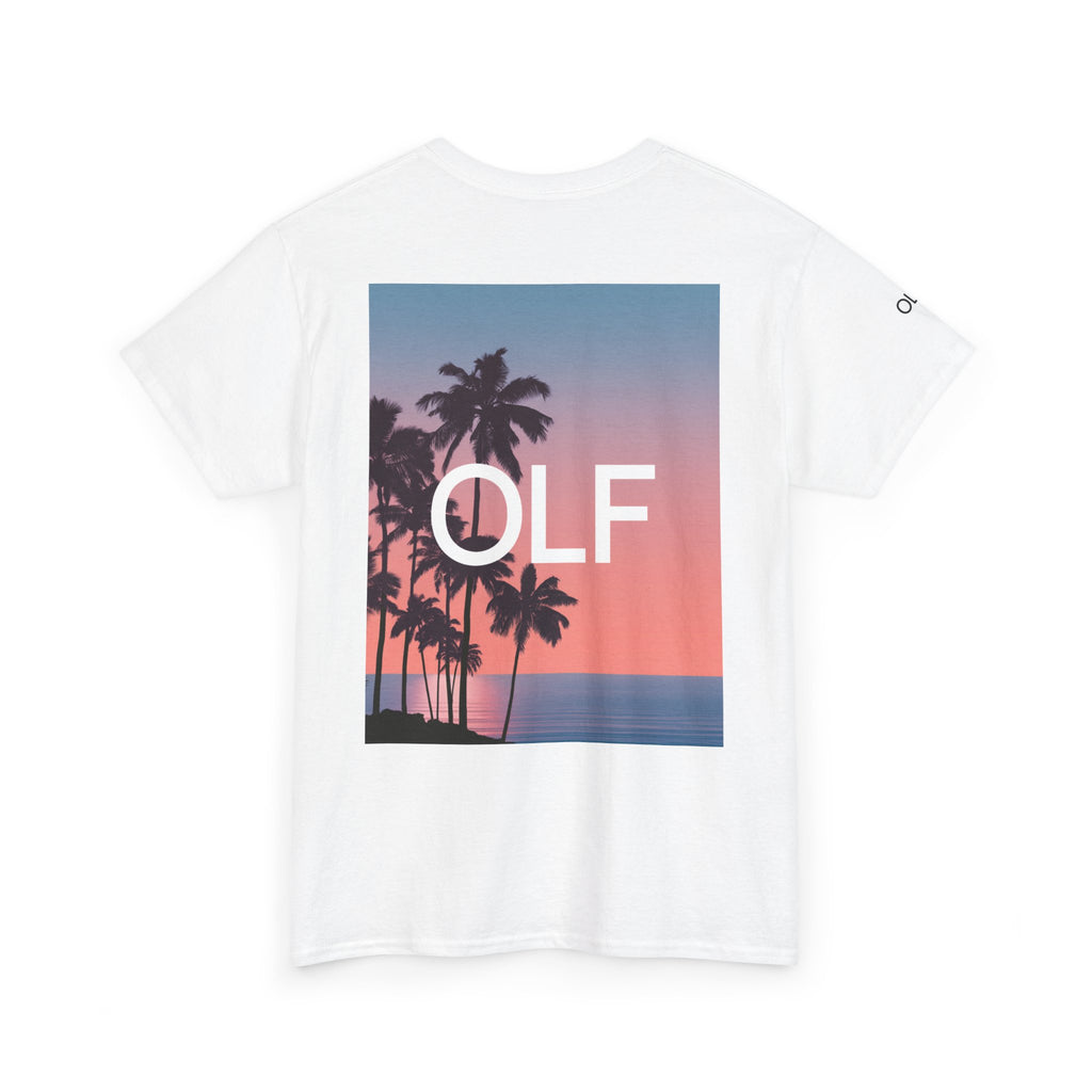 OLF Pink Sunset Graphic Short Sleeve T-shirt