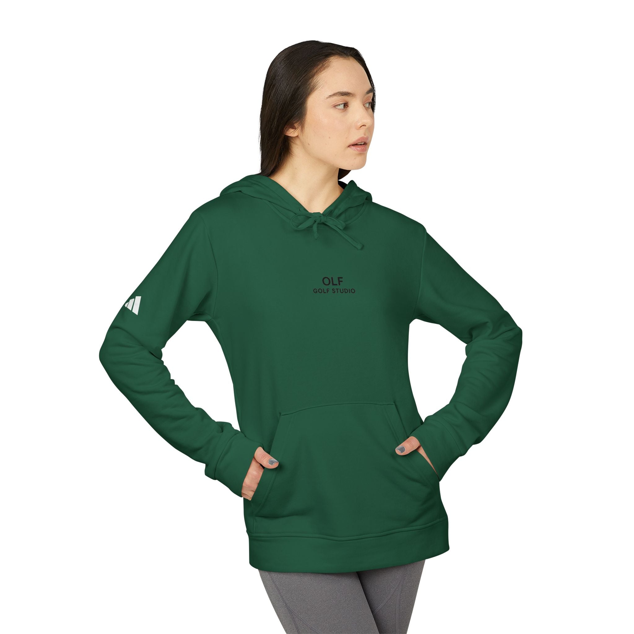 OLF Golf Studio Classic Logo Adidas Hoodie