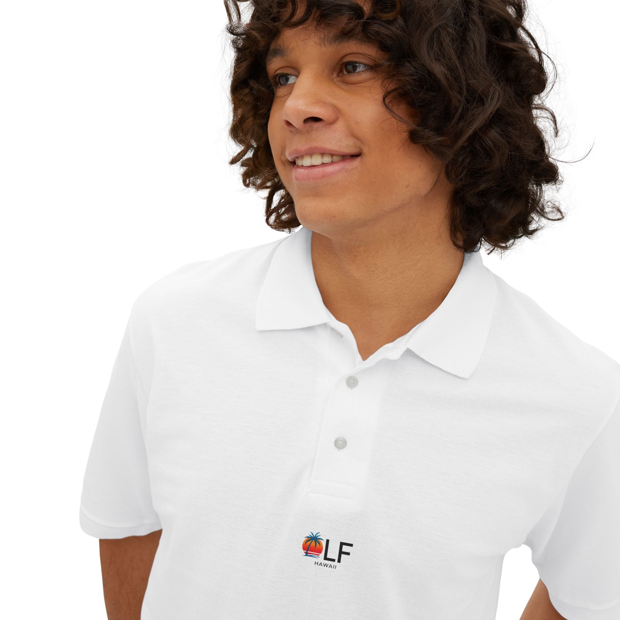 OLF Hawaii Sunset Polo Shirt