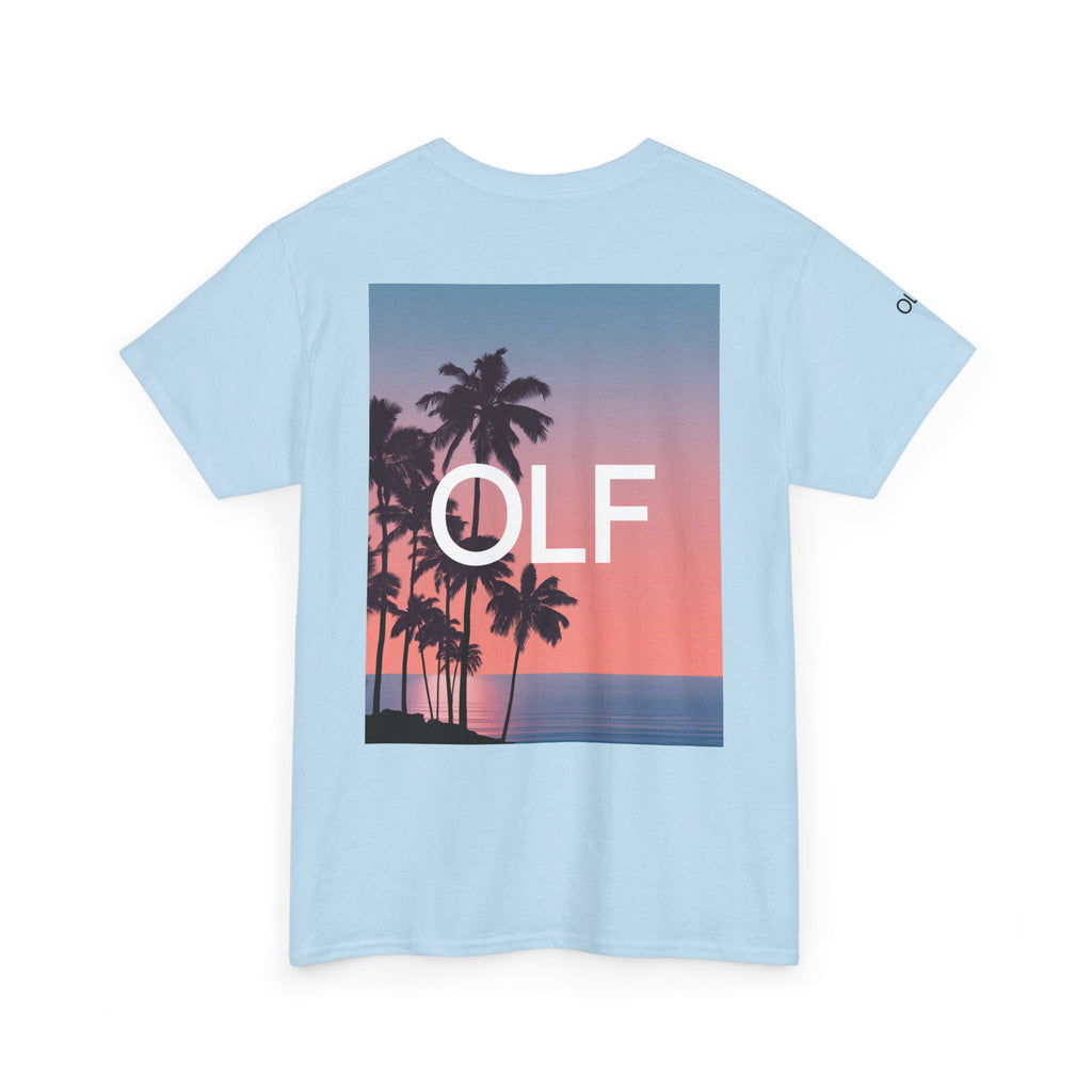 OLF Pink Sunset Graphic Short Sleeve T-shirt