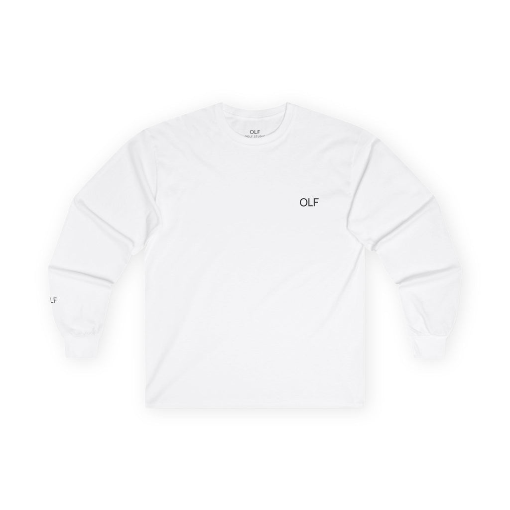 OLF Golf Course Sunset Graphic Long Sleeve T-Shirt
