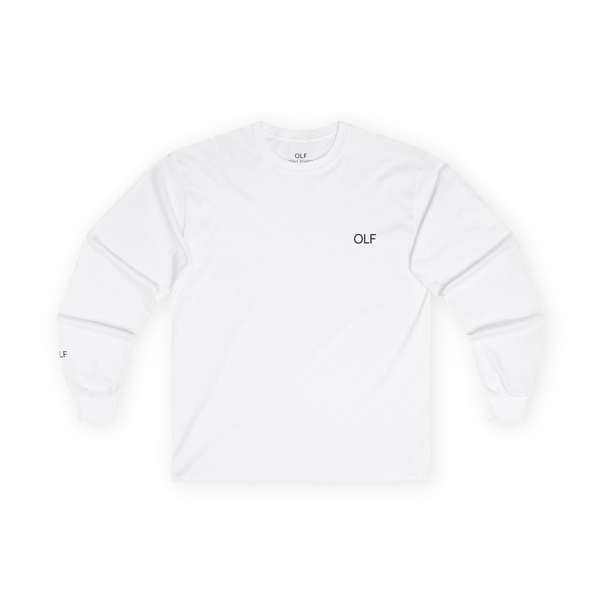 OLF Golf Course Sunset Graphic Long Sleeve T-Shirt