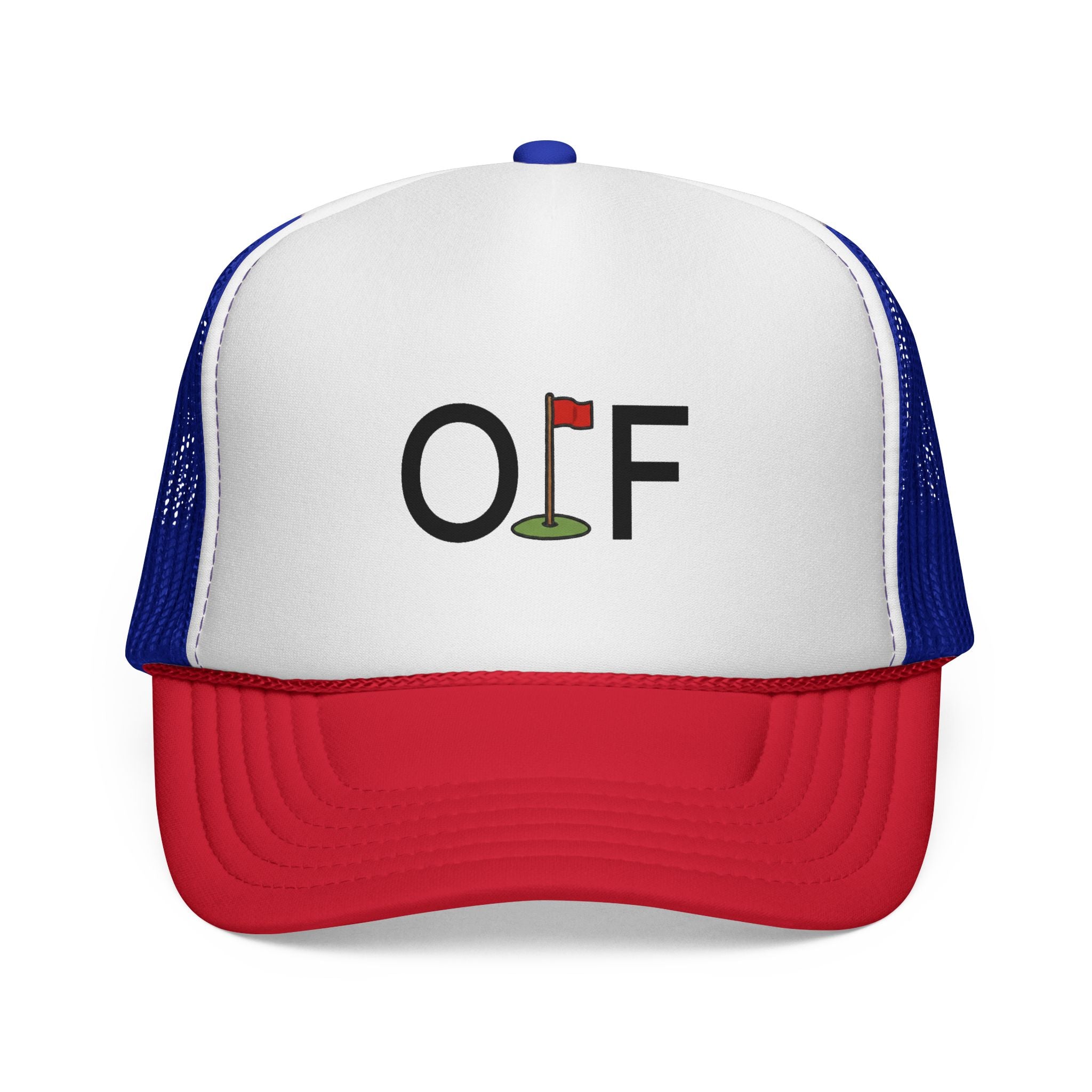 OLF Large Flag Trucker Mesh Hat