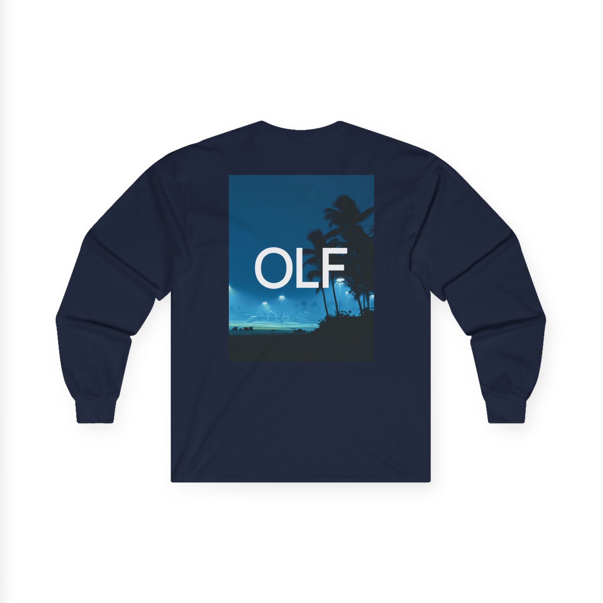 OLF Driving Range Night Graphic Long Sleeve T-Shirt