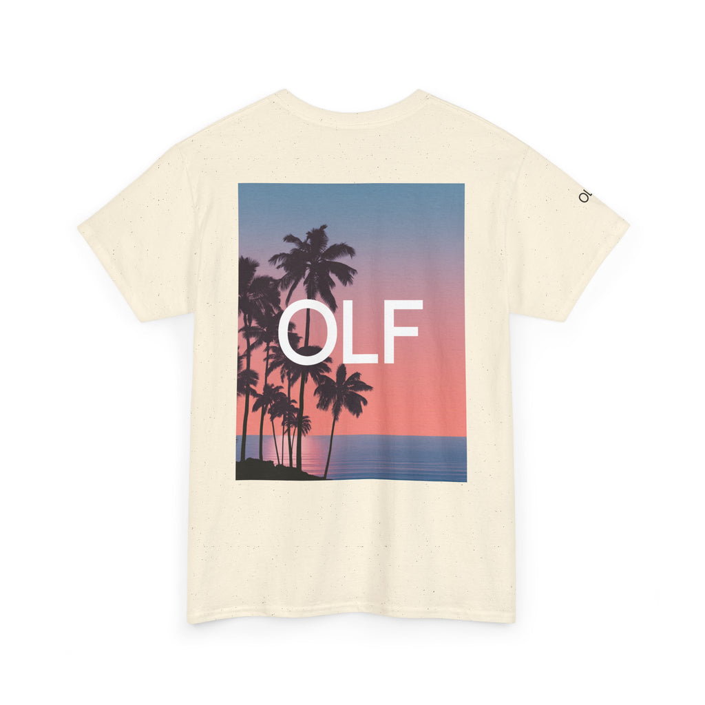 OLF Pink Sunset Graphic Short Sleeve T-shirt