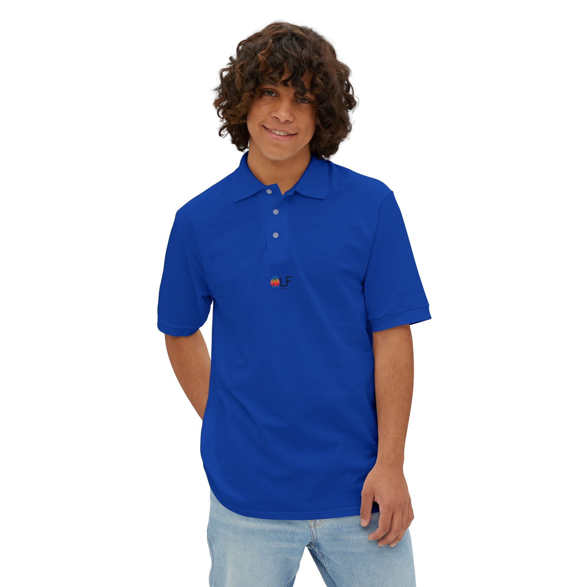 OLF Hawaii Sunset Polo Shirt