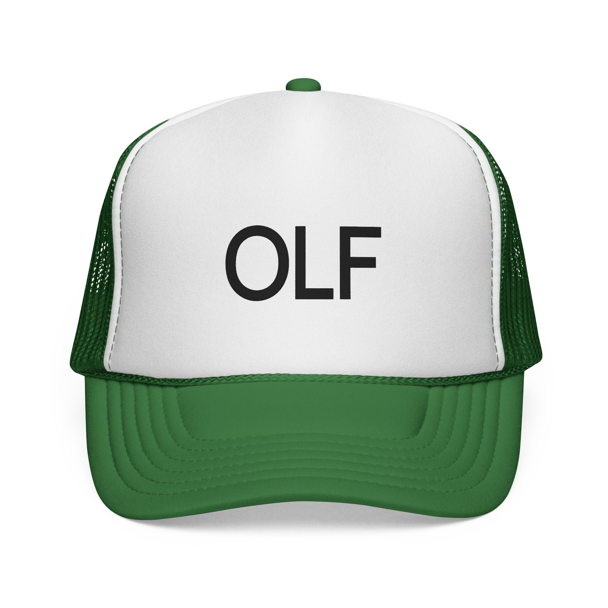 OLF Large Classic Logo Trucker Mesh Hat