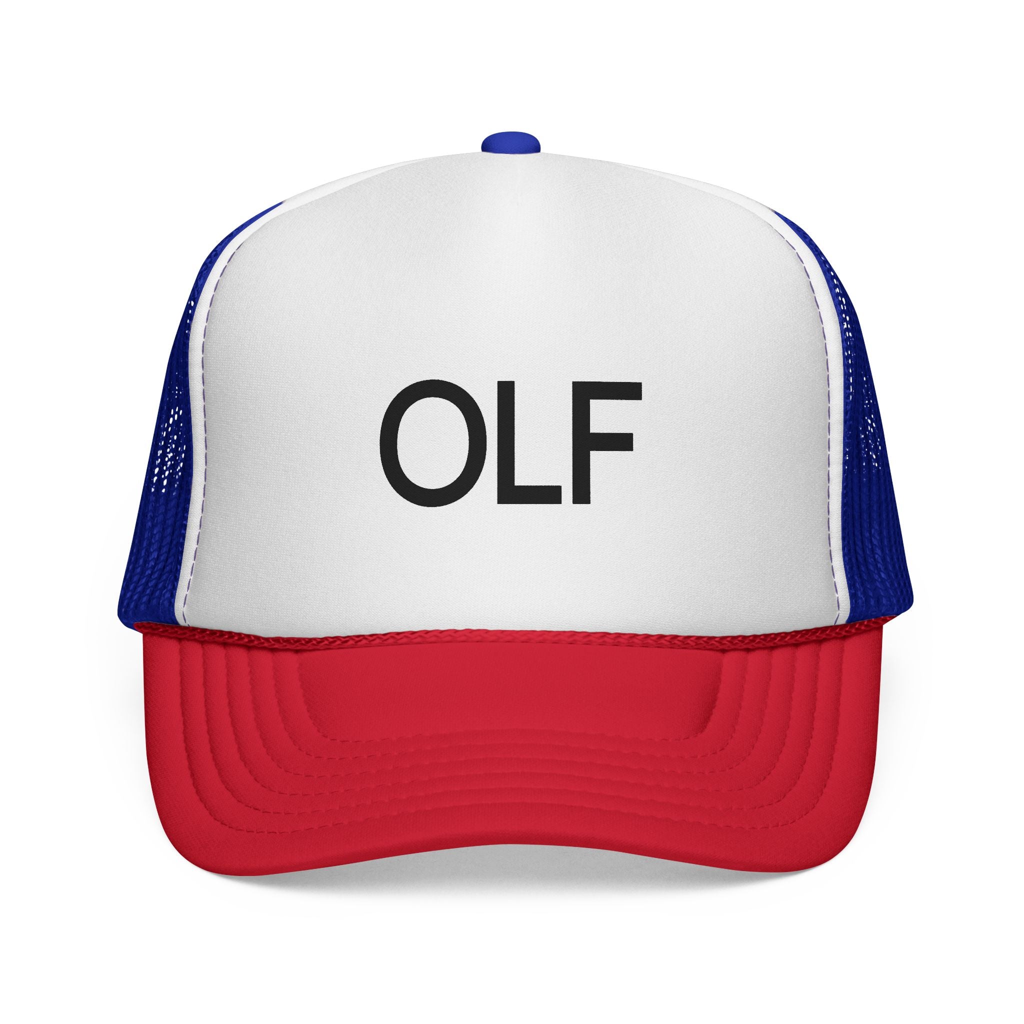 OLF Large Classic Logo Trucker Mesh Hat