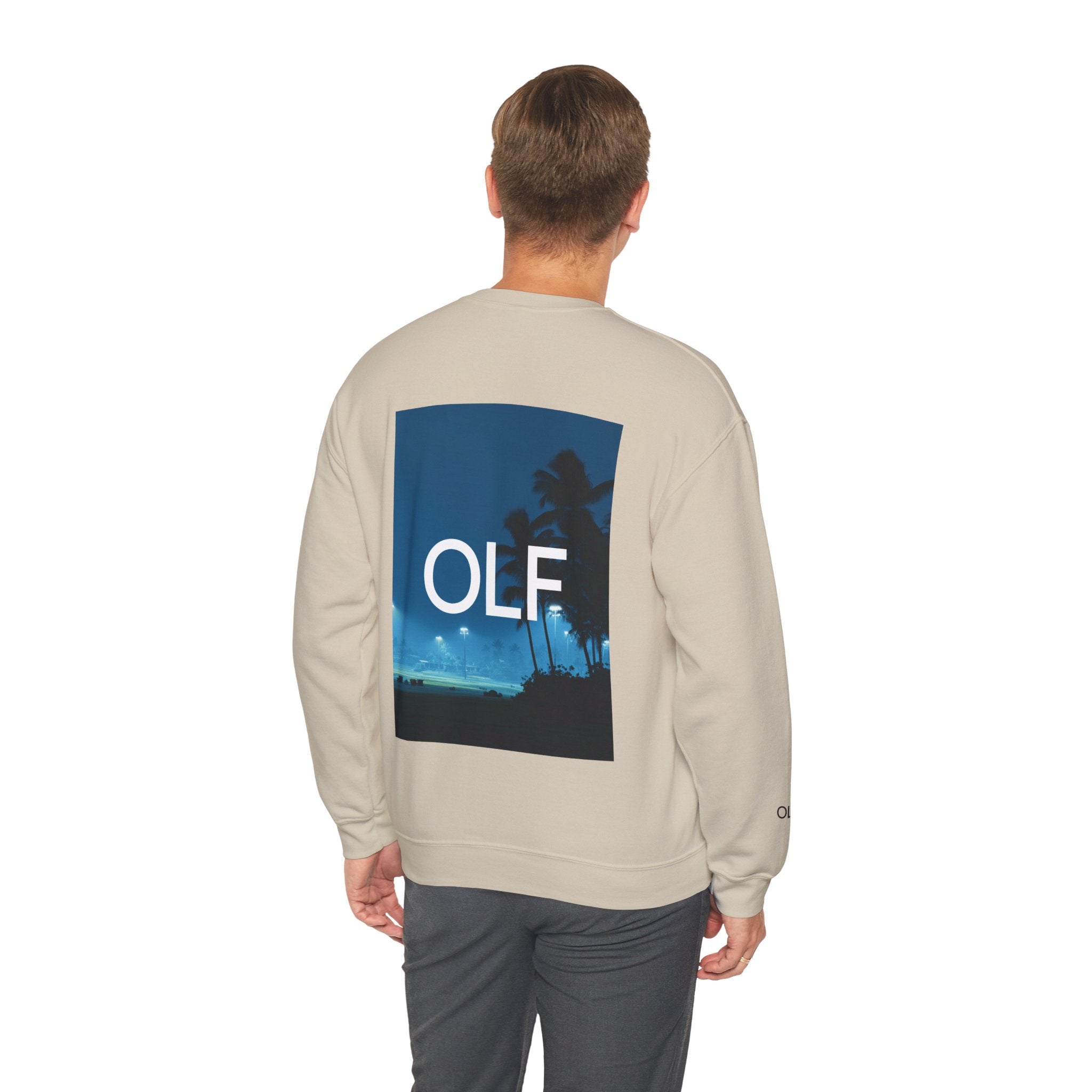 OLF Night Range Graphic Crewneck Sweatshirt