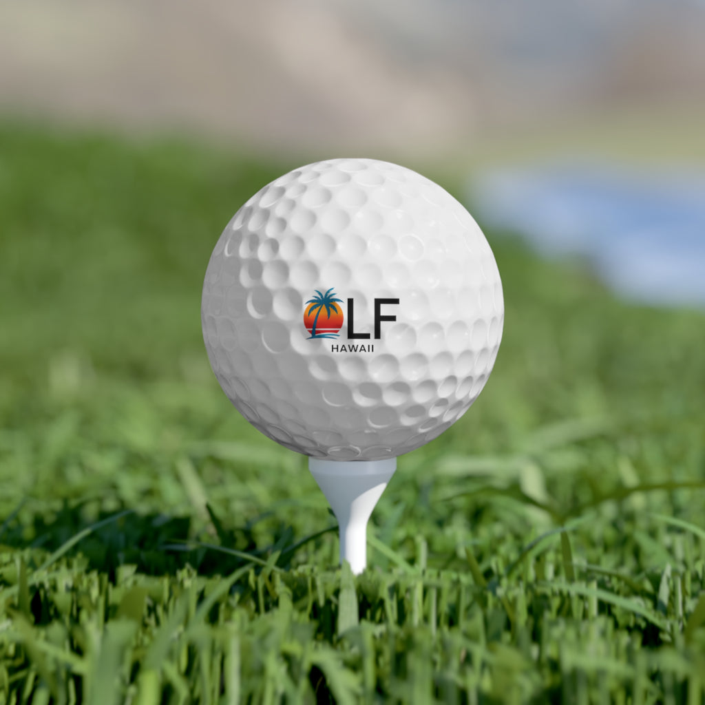 OLF Hawaii Sunset Golf Balls, 6pcs