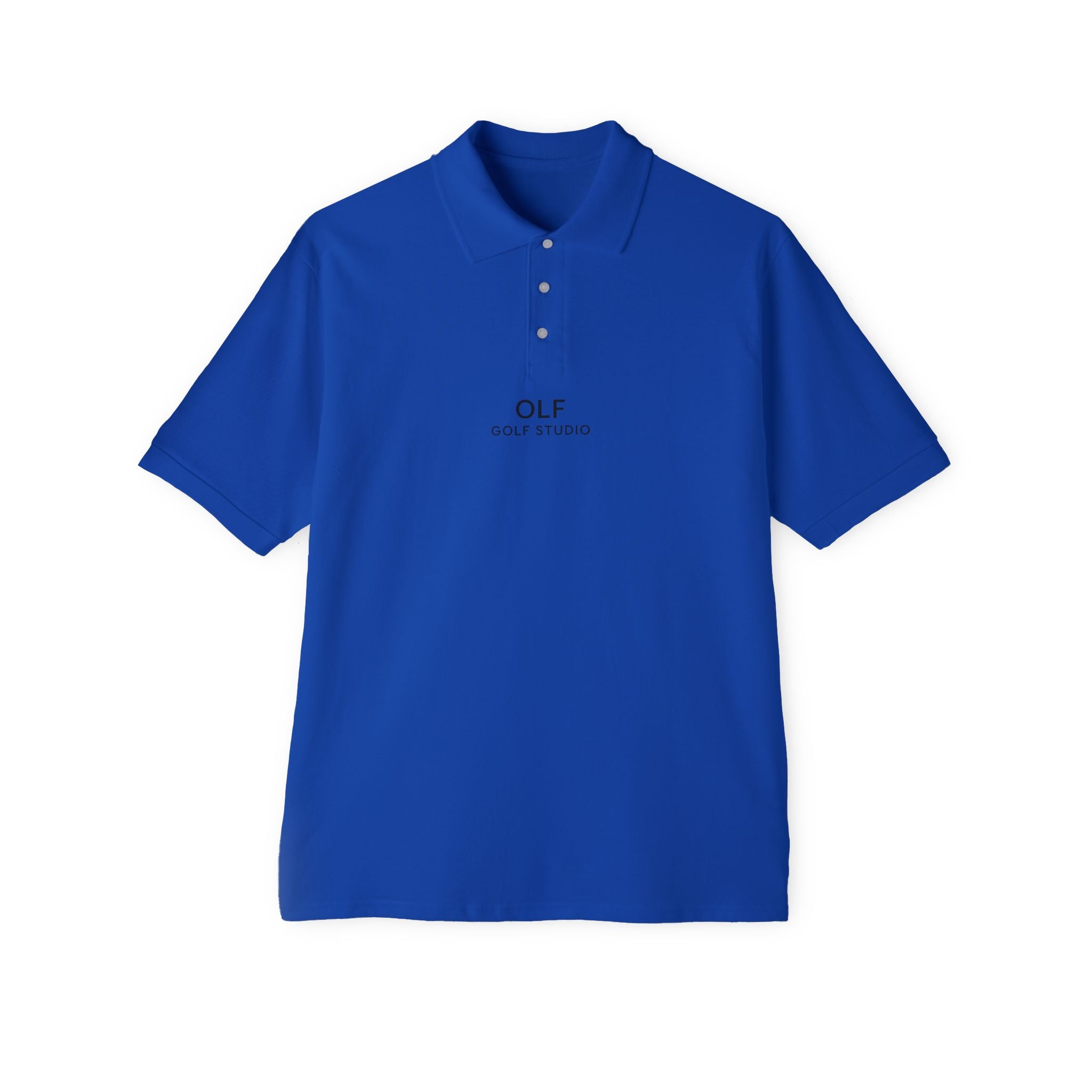 OLF Palm Tree Golf Studio Logo Polo Shirt