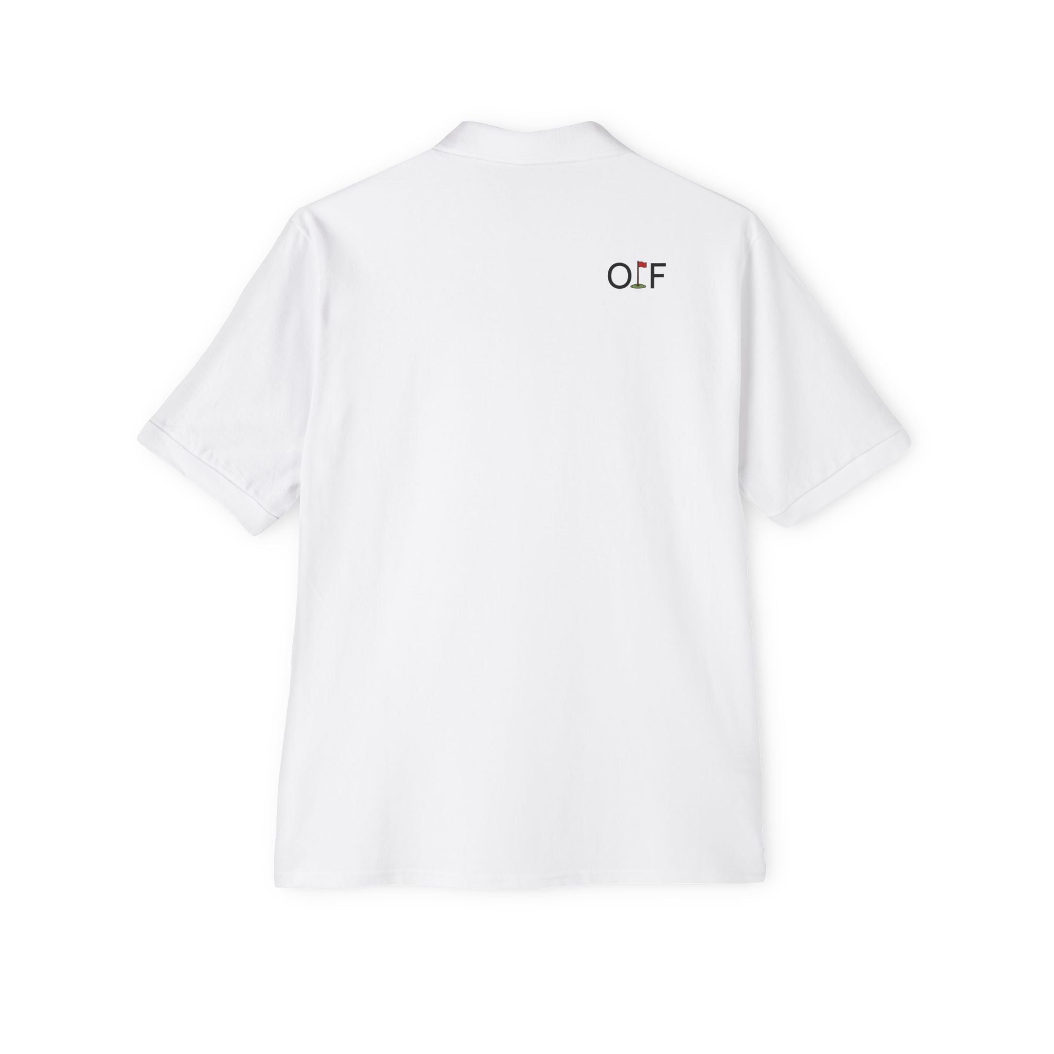 OLF Flag Golf Studio Logo Polo Shirt