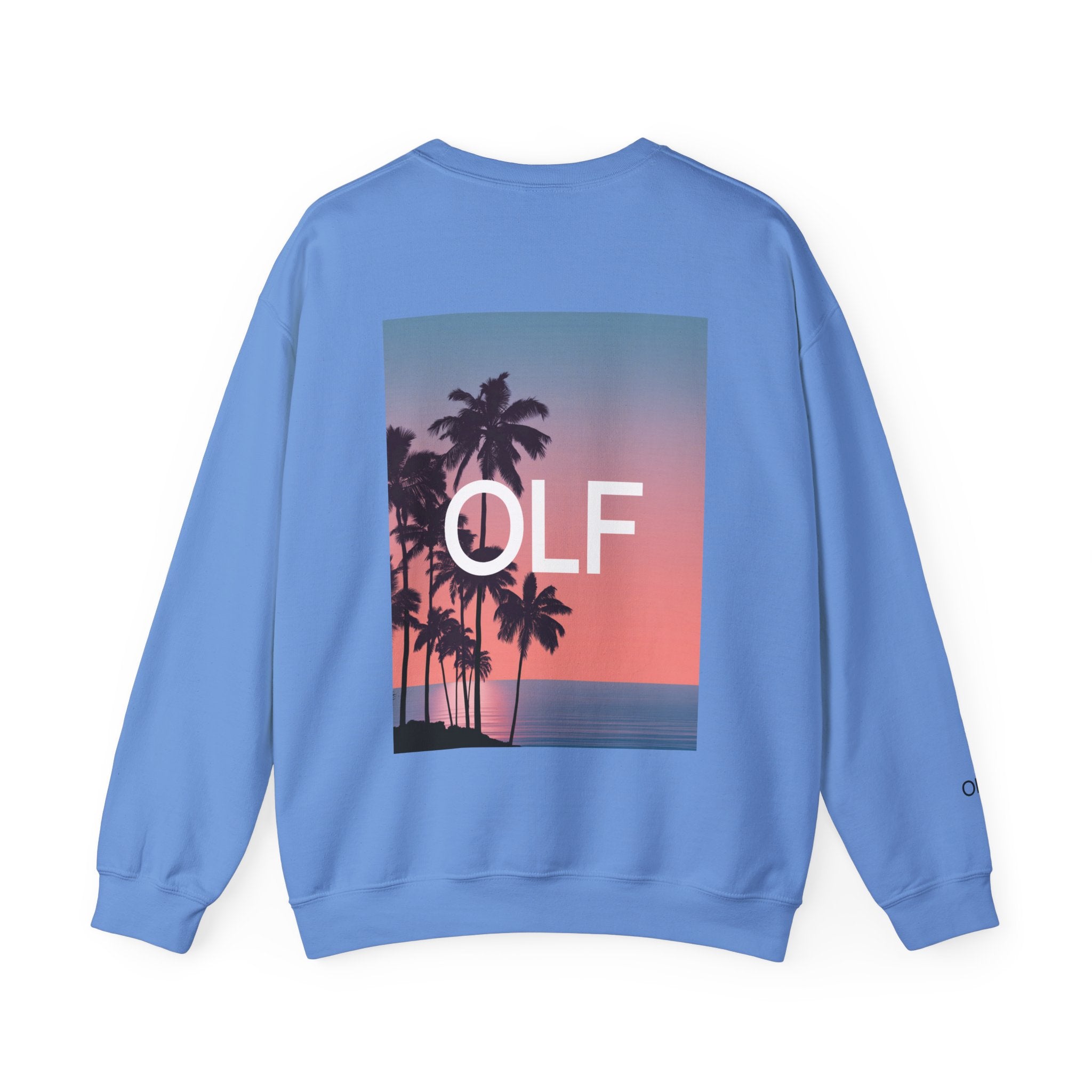 OLF Pink Sunset Crewneck Sweatshirt