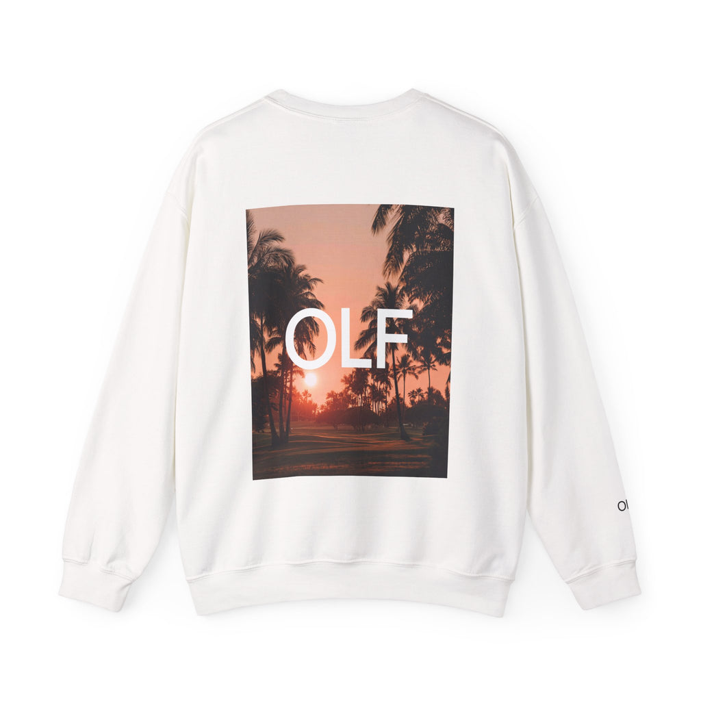 OLF Course Sunset Graphic Crewneck Sweatshirt