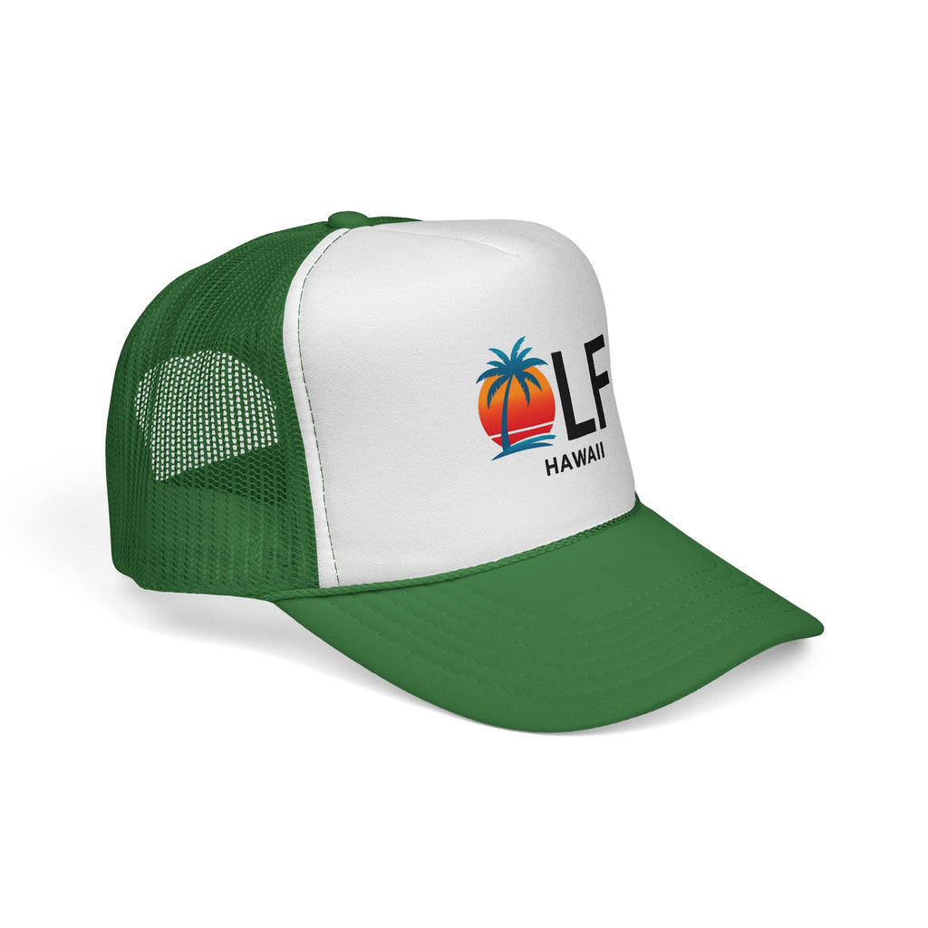 OLF Large Hawaii Sunset Trucker Mesh Hat